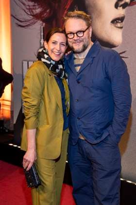 abb Ulrike Frank and Marc Schubring Actress couple as guests at the German premiere of Wir sind am Leben das Berlin Musical at the Theater des Westens on Saturday 21 03 2026 Berlin Germany