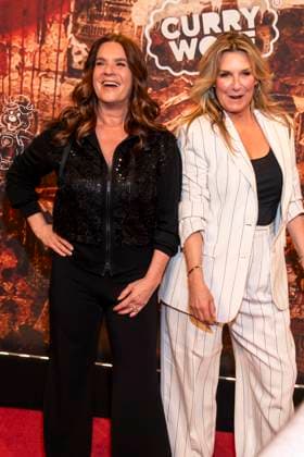 abb Kim Fisher and Katarina Witt as guests at the German premiere of Wir sind am Leben das Berlin Musical at the Theater des Westens on Saturday 21 03 2026 Berlin Germany