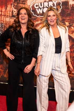 abb Kim Fisher and Katarina Witt as guests at the German premiere of Wir sind am Leben das Berlin Musical at the Theater des Westens on Saturday 21 03 2026 Berlin Germany