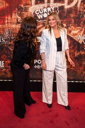 abb Kim Fisher and Katarina Witt as guests at the German premiere of Wir sind am Leben das Berlin Musical at the Theater des Westens on Saturday 21 03 2026 Berlin Germany