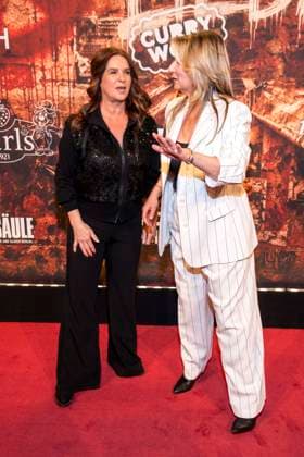 abb Kim Fisher and Katarina Witt as guests at the German premiere of Wir sind am Leben das Berlin Musical at the Theater des Westens on Saturday 21 03 2026 Berlin Germany