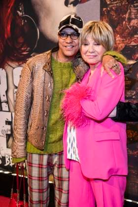 abb Francis Winter and Judy Winter mother son guest at the German premiere of Wir sind am Leben das Berlin Musical at the Theater des Westens on Saturday 21 03 2026 Berlin Germany
