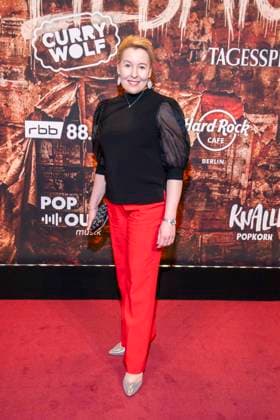 abb Franziska Giffey as a guest at the German premiere of Wir sind am Leben das Berlin Musical at the Theater des Westens on Saturday 21 03 2026 Berlin Germany