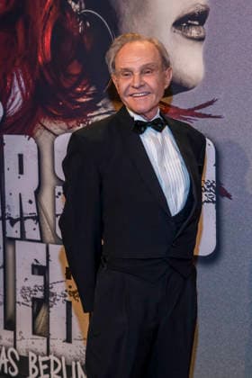 abb Georg Preusse Mary as a guest at the German premiere of Wir sind am Leben das Berlin Musical at the Theater des Westens on Saturday 21 03 2026 Berlin Germany