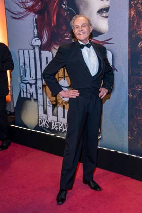 abb Georg Preusse Mary as a guest at the German premiere of Wir sind am Leben das Berlin Musical at the Theater des Westens on Saturday 21 03 2026 Berlin Germany