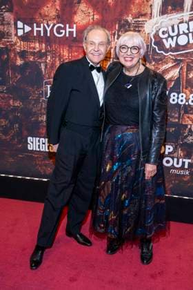 abb Georg Preusse Mary and Claudia Roth as guests at the German premiere of Wir sind am Leben das Berlin Musical at the Theater des Westens on Saturday 21 03 2026 Berlin Germany