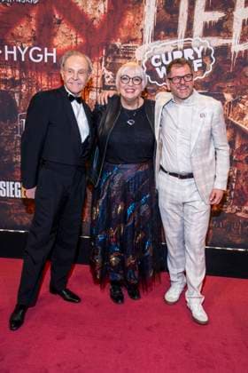 abb Georg Preuße, Claudia Roth and Werner Graf as guests at the German premiere of Wir sind am Leben das Berlin Musical at the Theater des Westens on Saturday 21 03 2026 Berlin Germany