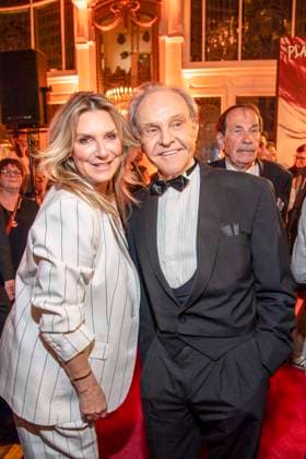abb Kim Fisher and Georg Preusse as guests at the German premiere of Wir sind am Leben das Berlin Musical at the Theater des Westens on Saturday 21 03 2026 Berlin Germany