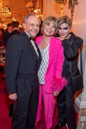 abb Georg Preusse, Judy Winter and Timm Fische as guests at the German premiere of Wir sind am Leben das Berlin Musical at the Theater des Westens on Saturday 21 03 2026 Berlin Germany