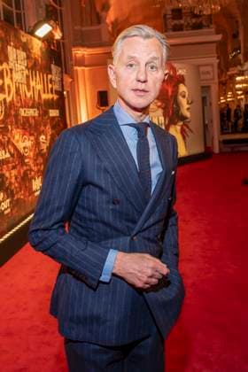 abb Max Raabe musician as a guest at the German premiere of Wir sind am Leben das Berlin Musical at the Theater des Westens on Saturday 21 03 2026 Berlin Germany
