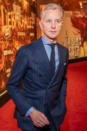 abb Max Raabe musician as a guest at the German premiere of Wir sind am Leben das Berlin Musical at the Theater des Westens on Saturday 21 03 2026 Berlin Germany