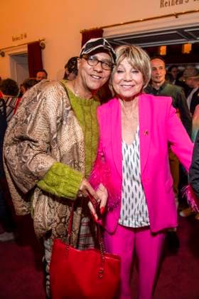 abb Francis Winter and Judy Winter mother son guest at the German premiere of Wir sind am Leben das Berlin Musical at the Theater des Westens on Saturday 21 03 2026 Berlin Germany