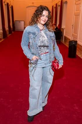 abb Ronja Forcher actress guest at the German premiere of Wir sind am Leben das Berlin Musical at the Theater des Westens on Saturday 21 03 2026 Berlin Germany