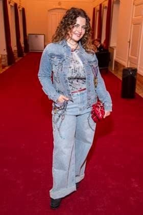 abb Ronja Forcher actress guest at the German premiere of Wir sind am Leben das Berlin Musical at the Theater des Westens on Saturday 21 03 2026 Berlin Germany