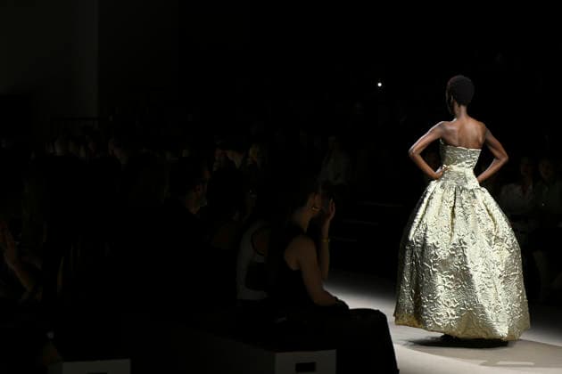 Yolancris - Mercedes-Benz Fashion Week Madrid, Spain - 21 Mar 2026 A model walks the runway wearing a design by Yolancris during Mercedes-Benz Fashion Week de Madrid in IFEMA. Madrid Spain Copyright: xAtilanoxGarciax xSOPAxImagesx photos10076