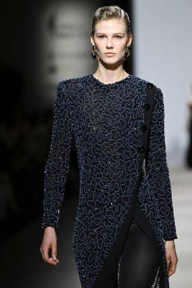 Yolancris - Mercedes-Benz Fashion Week Madrid, Spain - 21 Mar 2026 A model walks the runway wearing a design by Yolancris during Mercedes-Benz Fashion Week de Madrid in IFEMA. Madrid Spain Copyright: xAtilanoxGarciax xSOPAxImagesx photos10047