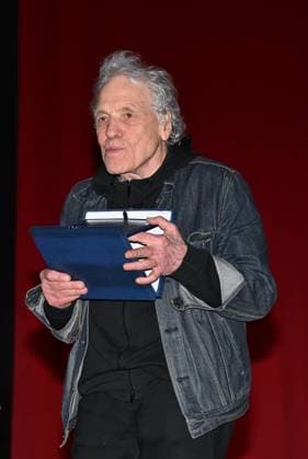 Busto Arsizio, Italy Abel Ferrara at BAFF 2026 presents the documentary Turn in the Wound and dialogues with the audience during the interview. In the photo: Abel Ferrara director receives the Platinum Award for Cinematic Excellence BAFF 2026  Copyright: xNickxZonnax xipa-agency.netx xNickxZonnax IPA_Agency_IPA73272992