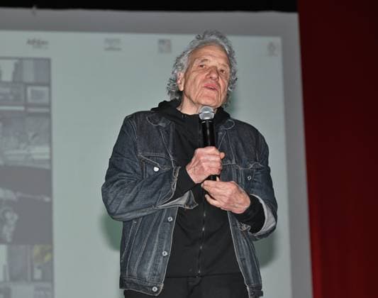 Busto Arsizio, Italy Abel Ferrara at BAFF 2026 presents the documentary Turn in the Wound and dialogue with the audience during the interview. In the photo: Abel Ferrara director  Copyright: xNickxZonnax xipa-agency.netx xNickxZonnax IPA_Agency_IPA73273029