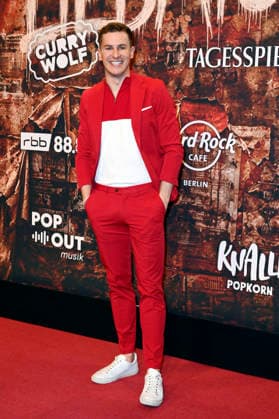 Lukas Sauer at the premiere of the musical Wir sind am Leben Das Berlin Musical at the Theater des Westens Berlin, 21 03 2026 Foto:xN.xKubelkax xFuturexImagex leben_6306