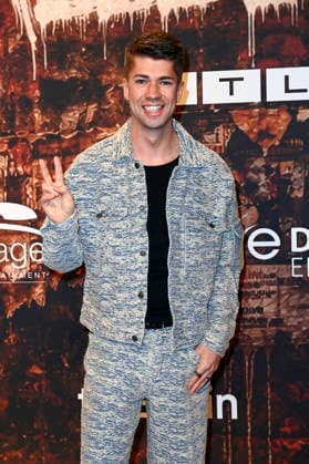 Maximilian Seitz at the premiere of the musical Wir sind am Leben Das Berlin Musical at the Theater des Westens Berlin, 21 03 2026 Foto:xN.xKubelkax xFuturexImagex leben_6309