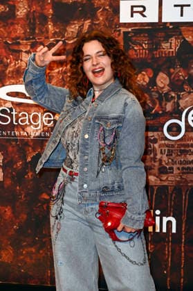 Ronja Forcher at the premiere of the musical Wir sind am Leben Das Berlin Musical at the Theater des Westens Berlin, 21 03 2026 Foto:xN.xKubelkax xFuturexImagex leben_6313