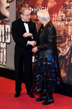 Georg Preusse and Claudia Roth at the premiere of the musical Wir sind am Leben Das Berlin Musical at the Theater des Westens Berlin, 21 03 2026 Foto:xN.xKubelkax xFuturexImagex leben_6345