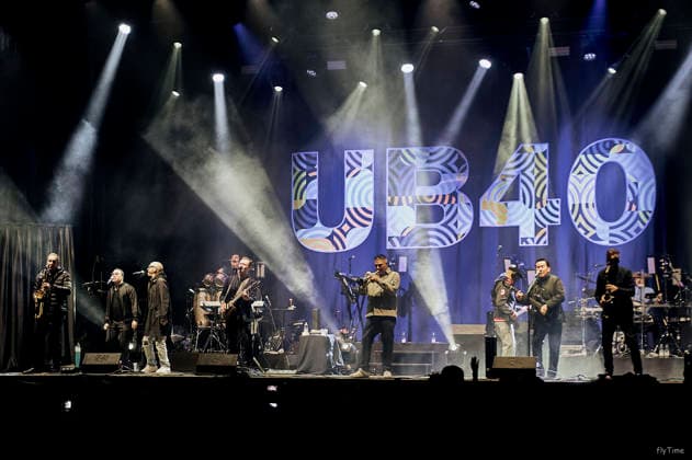 UB40 live at a concert at the Adelboden Live Festival on the Adelboden market square, 20 03 2026 Foto:xP.xFrauchigerx xFuturexImagex ub_6301