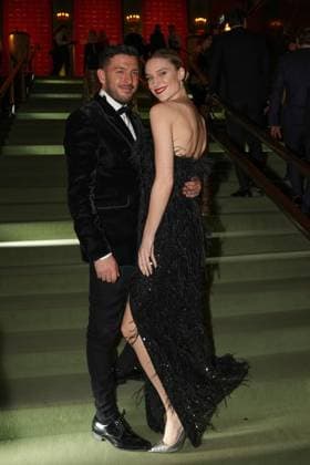 Spa Award 2026 Lior Beno Rosen and Kim Hnizdo on the red carpet at the Spa Awards Gala at the Kurhaus Baden Baden on 21 03 2026 Baden Baden Kurhaus Baden Württemberg