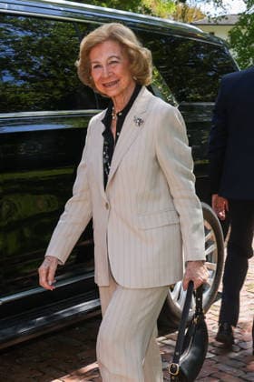 Queen Sofía of Spain attended a meeting to sign a partnership agreement between the Queen Sofía Spanish Institute and the International Studies Foundation in Miami, United States, 22 March 2026. Miami Welcomes Queen Sofía to Strengthen Cultural Collaboration !ACHTUNG: NUR REDAKTIONELLE NUTZUNG!  Copyright: xGiorgioxVierax AME6526 20260322-55019783761_1