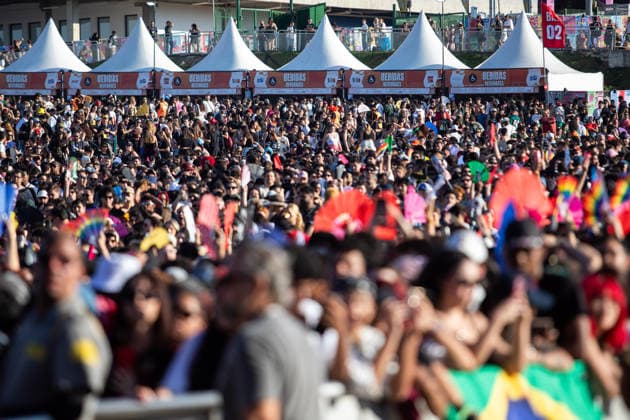 SaO PAULO, SP - 22.03.2026: LOLLAPALOOZA BRASIL 2026 - Crowd on the afternoon of this Sunday (22), the last day of the Lollapalooza festival, held at the Interlagos racetrack in Sao Paulo, SP. x2910123x  RodileixMorais