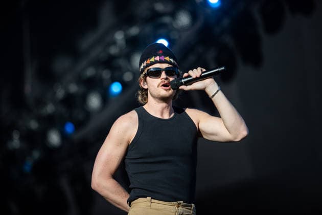 SaO PAULO, SP - 22.03.2026: LOLLAPALOOZA BRASIL 2026 - Djo, musical project of singer Joe Kerry (Steve, from Stranger Things) in a show on the afternoon of this Sunday (22), last day of the Lollapalooza festival, held at the Interlagos racetrack in Sao Paulo, SP. x2910132x  RodileixMorais