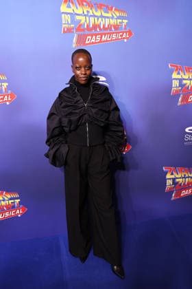 Florence Kasumba at the Zurueck in die Zukunft musical premiere on 22 03 2026 at Stage Operettenhaus in Hamburg Zurueck in die Zukunft musical premiere in Hamburg