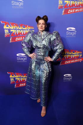 Klaudia Giez at the Zurueck in die Zukunft musical premiere on 22 03 2026 at the Stage Operettenhaus in Hamburg Zurueck in die Zukunft musical premiere in Hamburg