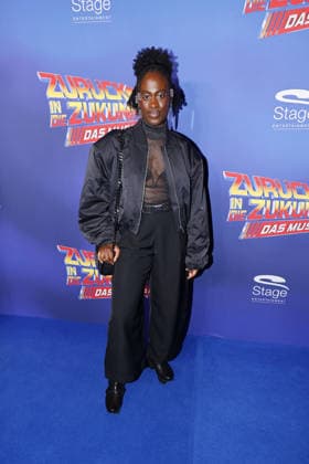 Ivy Quainoo at the Zurueck in die Zukunft musical premiere on 22 03 2026 at Stage Operettenhaus in Hamburg Zurueck in die Zukunft musical premiere in Hamburg
