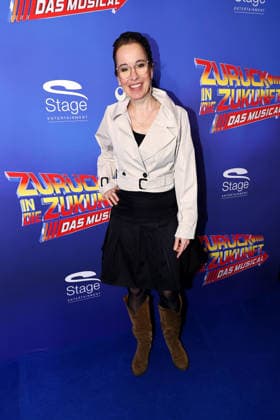 Mareike Fell at the Zurueck in die Zukunft musical premiere on 22 03 2026 at the Stage Operettenhaus in Hamburg Zurueck in die Zukunft musical premiere in Hamburg