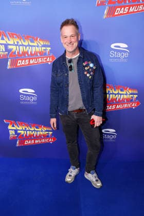 Patrick Harzig at the Zurueck in die Zukunft musical premiere on 22 03 2026 at the Stage Operettenhaus in Hamburg Zurueck in die Zukunft musical premiere in Hamburg
