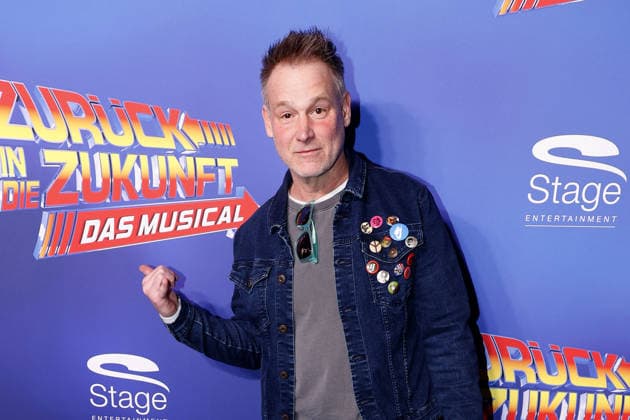 Patrick Harzig at the Zurueck in die Zukunft musical premiere on 22 03 2026 at the Stage Operettenhaus in Hamburg Zurueck in die Zukunft musical premiere in Hamburg