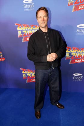 Matthias Schloo at the Zurueck in die Zukunft musical premiere on 22 03 2026 at the Stage Operettenhaus in Hamburg Zurueck in die Zukunft musical premiere in Hamburg
