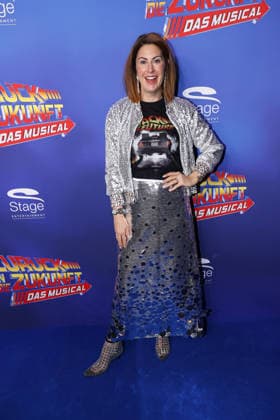 Madita van Huelsen at the Zurueck in die Zukunft musical premiere on 22 03 2026 at the Stage Operettenhaus in Hamburg Zurueck in die Zukunft musical premiere in Hamburg