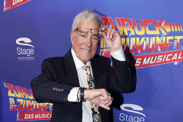 Bob Gale at the Zurueck in die Zukunft musical premiere on 22 03 2026 at the Stage Operettenhaus in Hamburg Zurueck in die Zukunft musical premiere in Hamburg