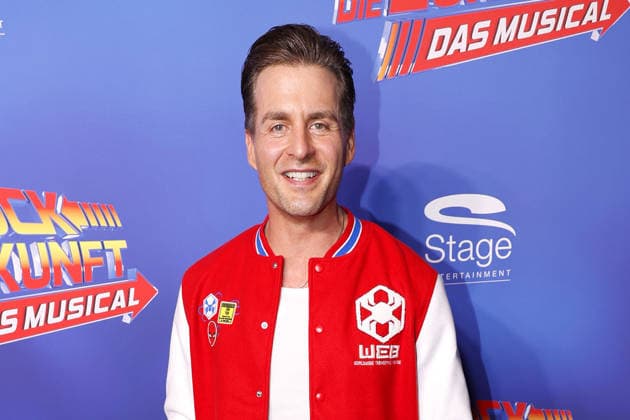 Alexander Klaws at the Zurueck in die Zukunft musical premiere on 22 03 2026 at the Stage Operettenhaus in Hamburg Zurueck in die Zukunft musical premiere in Hamburg