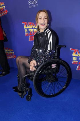 Kristina Vogel at the Zurueck in die Zukunft musical premiere on 22 03 2026 at the Stage Operettenhaus in Hamburg Zurueck in die Zukunft musical premiere in Hamburg