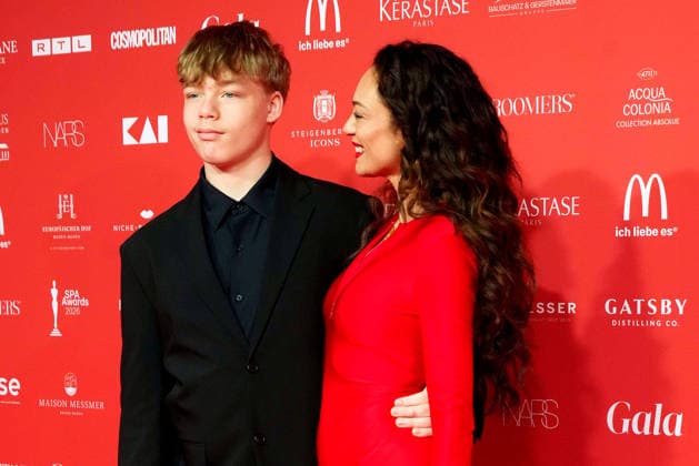 Amadeus Becker and Lilly Becker at the SPA Awards on 21 March 2026 at the Kurhaus in Baden Baden 29 SPA Awards in Baden Baden