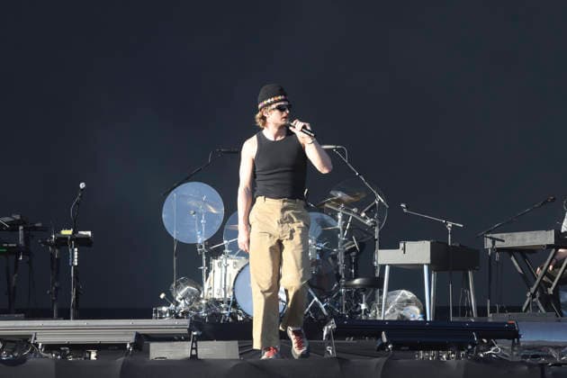 DJO debuts in Brazil with a show at Lollapalooza Brazil 2026. Sao Paulo (SP), 03 22 2026 Lollapalooza Brazil Show DJO Musician DJO, a musical project by actor Joe Keery, known for playing Steve Harrington in the series Stranger Things, makes his first appearance in Brazil during the Lollapalooza Brazil festival, at the Interlagos racetrack in Sao Paulo. The show took place on the Budweiser stage and marked the artist s debut in the country, this Sunday, March 22, 2026. (Foto: Leco Viana Thenews2 imago images) DJO debuts in Brazil with a show at Lollapalooza Brazil 2026.  Copyright: xLecoxVianax