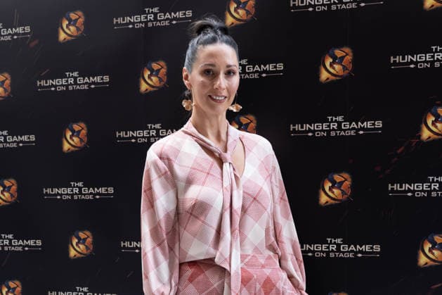 London, red carpet arrivals for the world premiere of The Hunger Games: On Stage at the Troubadour Canary Wharf Theatre. Pictured: Rachel Duffy  Copyright: xcristinaxmasseix xipa-agency.netx xx IPA_Agency_IPA73315848