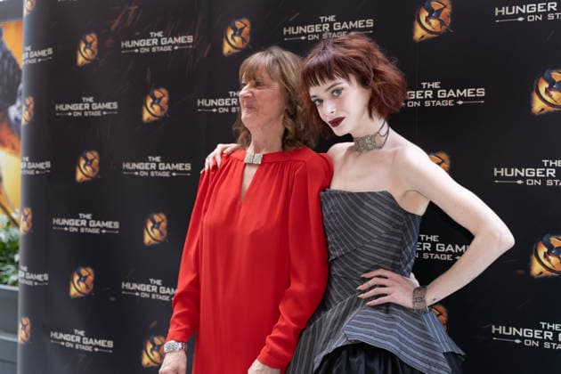 London, red carpet arrivals for the world premiere of The Hunger Games: On Stage at the Troubadour Canary Wharf Theatre. Pictured: Ruth Codd  Copyright: xcristinaxmasseix xipa-agency.netx xx IPA_Agency_IPA73315747