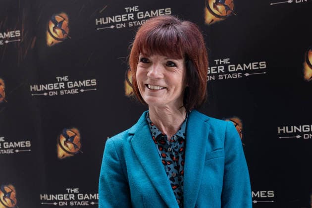 London, red carpet arrivals for the world premiere of The Hunger Games: On Stage at the Troubadour Canary Wharf Theatre. Pictured: Diane Carson  Copyright: xcristinaxmasseix xipa-agency.netx xx IPA_Agency_IPA73315762