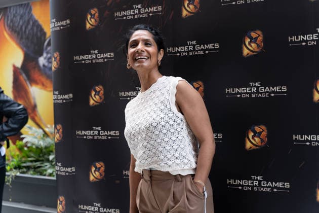 London, red carpet arrivals for the world premiere of The Hunger Games: On Stage at the Troubadour Canary Wharf Theatre. Pictured: Balvinder Sopal  Copyright: xcristinaxmasseix xipa-agency.netx xx IPA_Agency_IPA73316071