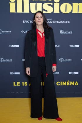 Juste Une Illusion Paris Film Premiere Giorgia Sinicorni attends Juste Une Illusion Paris Film Premiere at Le Grand REX on March 22, 2026 in Paris, France. Photo by Nasser Berzane ABACAPRESS.COM Paris France  Copyright: xBerzanexNasser ABACAx