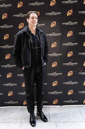London, red carpet arrivals for the world premiere of The Hunger Games: On Stage at the Troubadour Canary Wharf Theatre. Pictured: Sam Vunderpump  Copyright: xcristinaxmasseix xipa-agency.netx xx IPA_Agency_IPA73316245